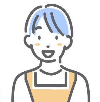 女性職員のイラスト
